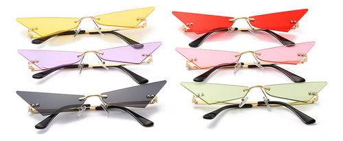 Gafas De Sol Modernas Para Hombre Y Mujer, Retro, Triangular