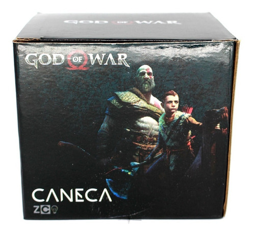 Imagem 3 de 3 de Caneca God Of War Kratos Playstation | Oficial | 400 Ml
