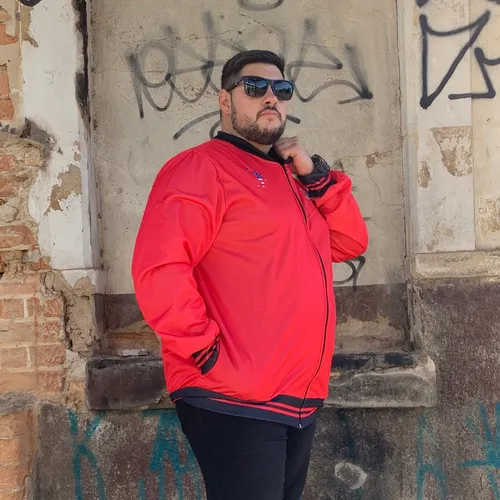 Jaqueta bomber masculina vermelha sales