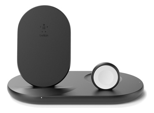 Base De Carga Belkin 3 En 1 Wireless Negro