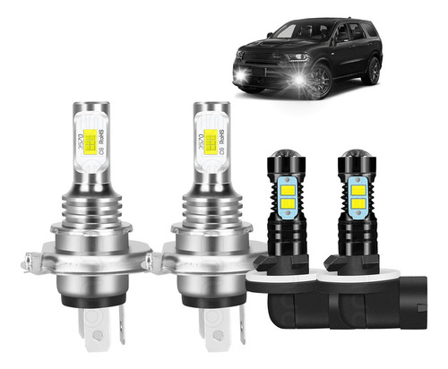 Para Chevrolet Aveo 2004-2008 9003/h4 881 Kit De Focos Led *