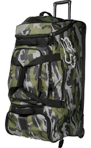 Imagen 2 de 4 de Maleta Fox 180 Shuttle Roller Camo De Equipo Motocross Verde