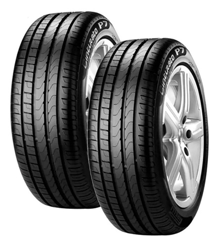 Kit 2 Pneus 215/50r17 91v Pirelli Cinturato P7 Índice De Velocidade V