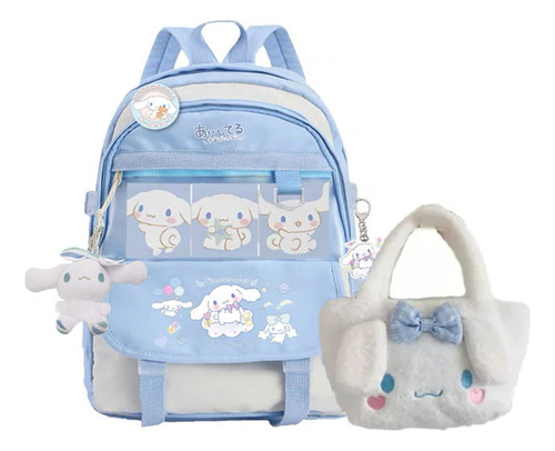 Mochila Escolar Grande Anime Sanrio Cinnamoroll Mochilas2024