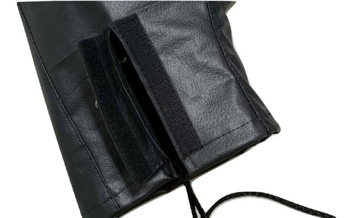 Imagen 5 de 9 de Cubre Puños Mangas Guantes Impermeable Para Moto Eco Cuero