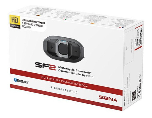 Intercomunicador Sena Sf2 Simple Hd Speakers Oficial Ct.