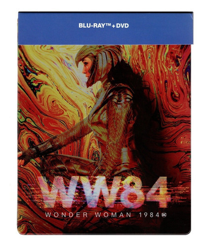 Mujer Maravilla 1984 Wonder Woman Steelbook Blu-ray + Dvd