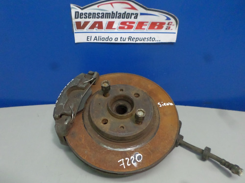 Montante Con Disco De Freno Completo Derecho Fiat Siena 