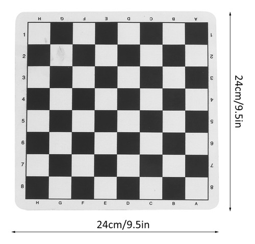 Juego De Piezas De Ajedrez De Damas De Ajedrez 2 En 1