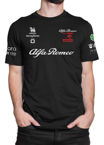 Polera Alfa Romeo Racing Team F-1 Temporada 2022