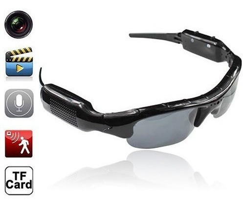 Lentes Espias Deportivo Hd 8gb Camara Estuche Video Y Audio