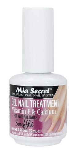 Tratamiento En Gel Vitamina E Y Calcio Mia Secret Souffle