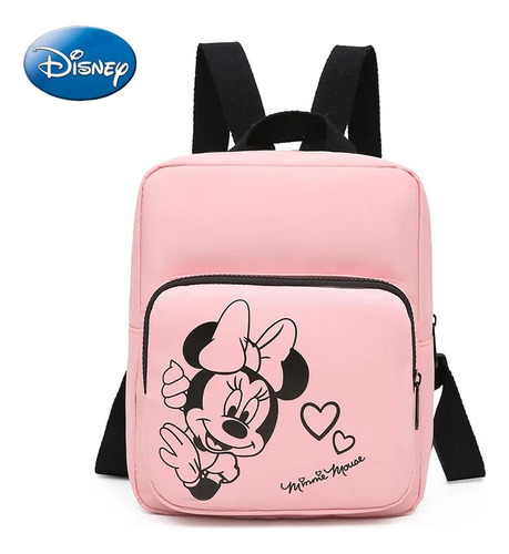 Disney-mochila Impermeable  De Minnie Para Niñas, 