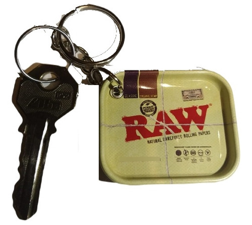 Raw Rolling Papers Llavero Bandeja Mini