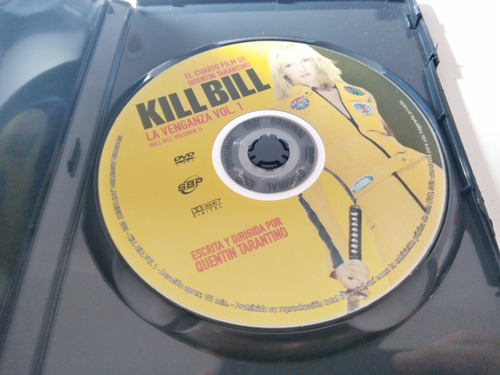 Lote Tarantino - Kill Bill La Venganza Vol 1 Y 2 - Dvd (Usado)