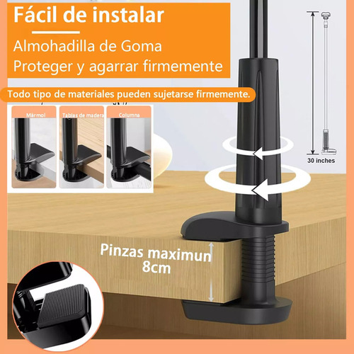 Yo 80cm Brazo Celular Para La Cama,soporte Para Celular