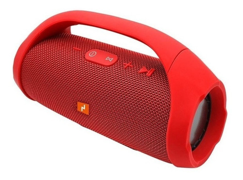 Parlante Noga Ng-bt672 Con Bluetooth Waterproof  Rojo