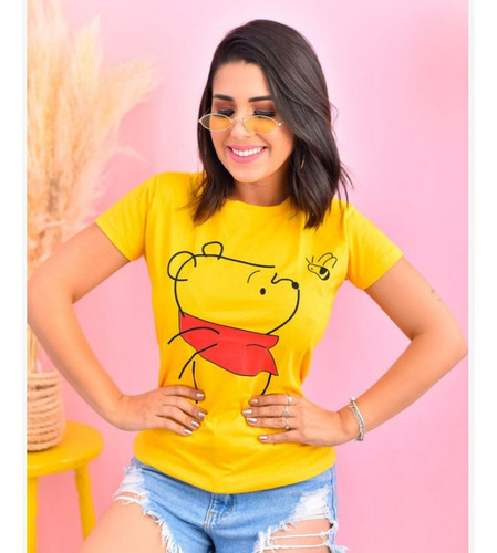 Imagem 2 de 10 de Blusas T Shirt Femininas 100% Algodão 37 Reais Cada