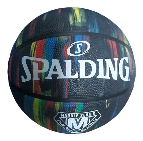 Pelota  De Basket Spalding N7 Marble  Series
