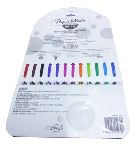 Plumas De Colores Papermate® Inkjoy 24 Pzas Paermate InkJoy