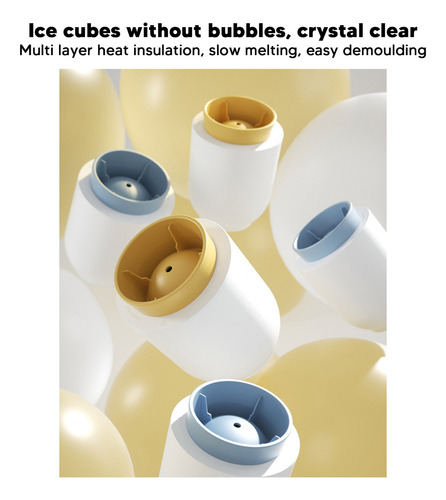 Molde Para Bolas De Hielo, Tamaño Grande, Diseño Multicapa
