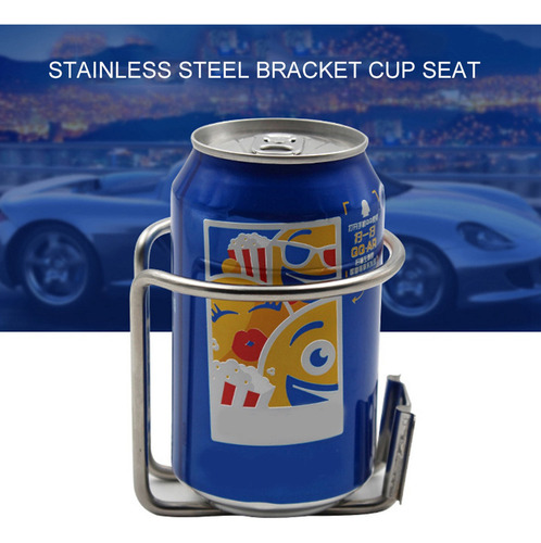 Soporte Para Bebidas, 4 Unidades, De Acero Inoxidable, Con F
