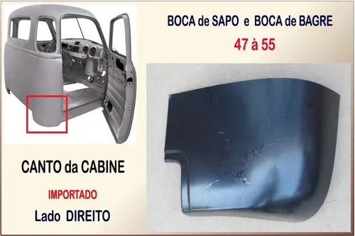 Corner Cab Chevrolet Boca De Sapo Bagre Derecha boca de bagre Corner Cab Chevrolet Boca De Sapo Bagre Derecha