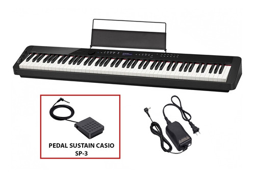 Piano Digital Casio Privia Px-s3000 + Pedal E Fonte | Nfe