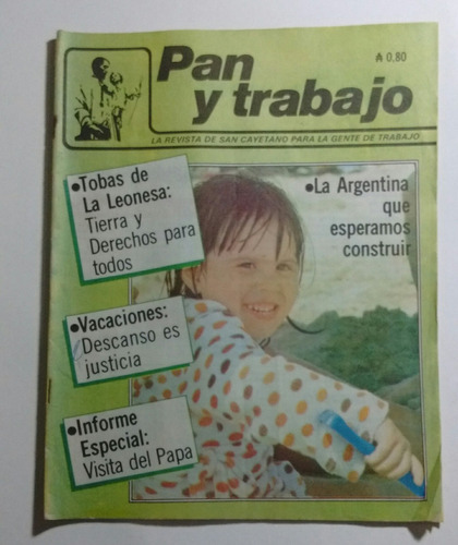 Revista Pan Y Trabajo Enero Y Febrero 1987 Números 198-199