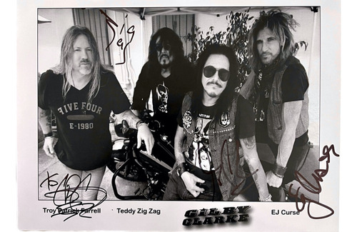 Gilby Clarke Band Imagen Firmada/autografo Guns N Roses