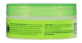 Garnier Fructis Estilo Fuerte Puro Limpio Acabado Pasta Oz