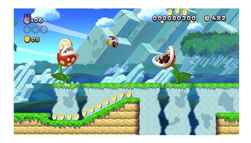 Imagen 2 de 6 de New Super Mario Bros. U Deluxe Super Mario Standard Edition Nintendo Switch Físico