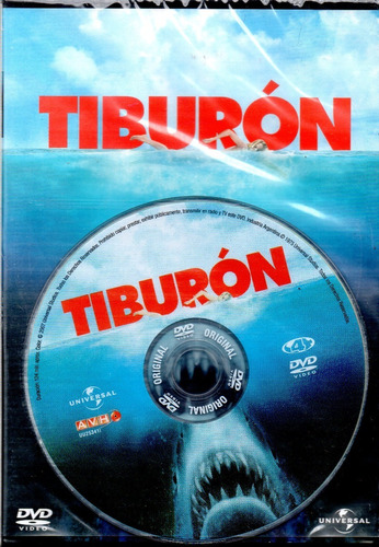 Tiburón - Dvd Nuevo Original Cerrado - Mcbmi