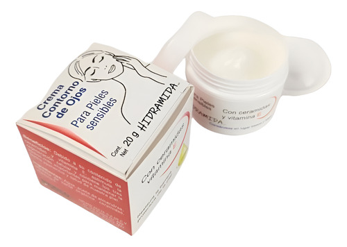 Hidramida Crema Contorno De Ojos Para Piel Muy Sensible 20gr Momento De Aplicación Día/noche