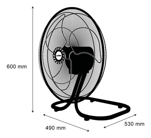 Ventilador 3en1 Ajustable Oscilatorio Potente Flujo De Aire