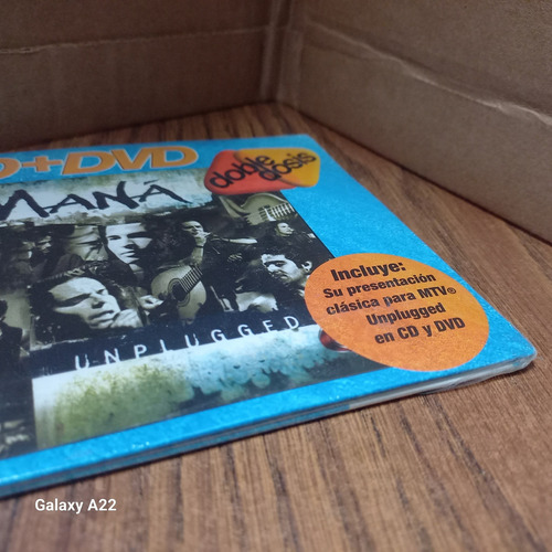 Cd+dvd Maná *unplugged* Nuevo Sellado De Fábrica (Usado)
