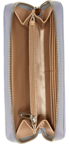 Cartera Guess Factory G9076599-haz Acabado de los herrajes Níquel Color Azul Correa de hombro Azul Diseño de la tela Lisa