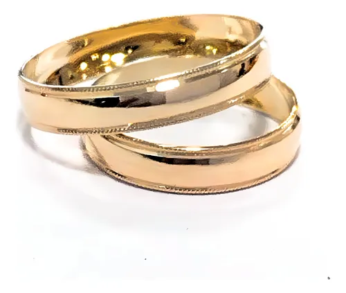 Argollas De Matrimonio Oro 10kt 4mm Precio Por Par