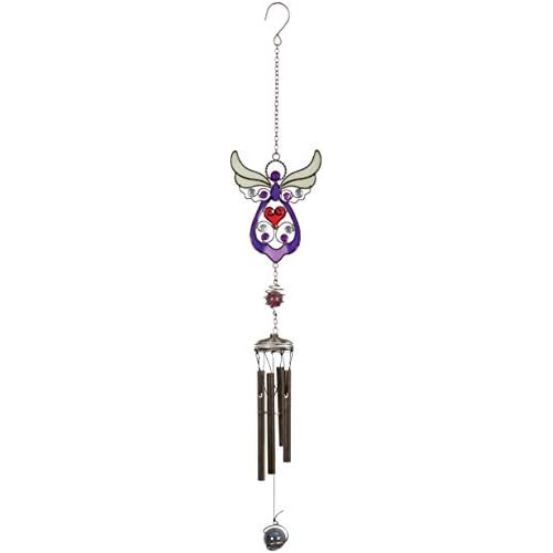 Purple Angel Wind Chime