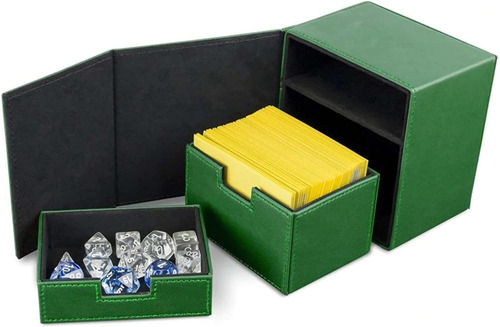 Bcw Deck Vault Lx 100 - Funda Para Cubierta, Color Verde