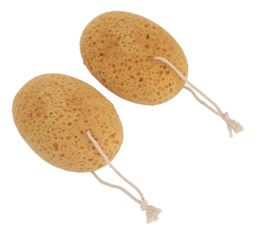 2pcs Body Scrubber Bath Exfoliating Sponge Smooth Smooth