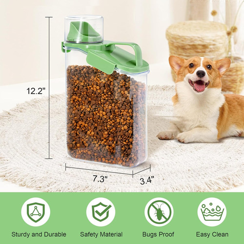 Recipiente Para Comida De Perro, 3-5 Lb Recipientes Para ...
