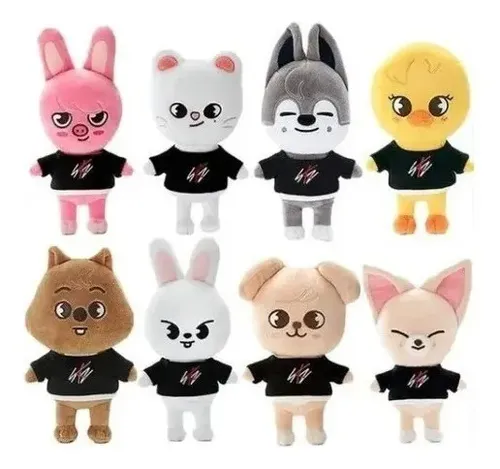 Pelúcia Wolf Chan Skzoo Kpop Stray Kids 20cm | MercadoLivre