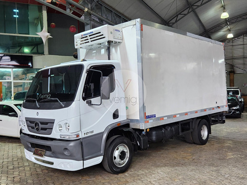 Mercedes-benz Accelo Caminhão Mb Accelo 1016 Baú Refrigerado