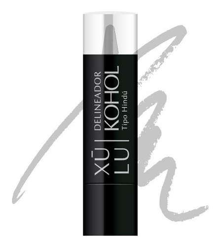 Delineador Kohol Tipo Hindú Xúlu Cosméticos Z382 Color 7- Blanco