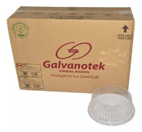 100 Embalagens Bolo Pequeno - Galvanotek G-35 Ma