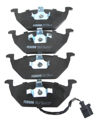Kit Pastilha Dianteira Ferodo Ceramica Audi A3 1.6 1.8 Aspir