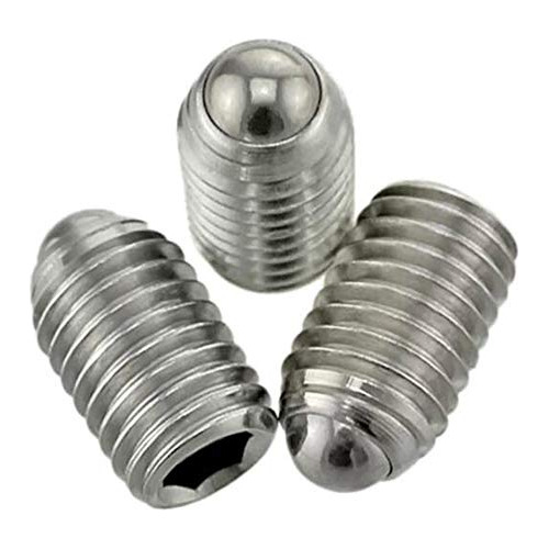 Resorte Hexagonal De Acero Inoxidable M4 X 12 Mm Con Punta E