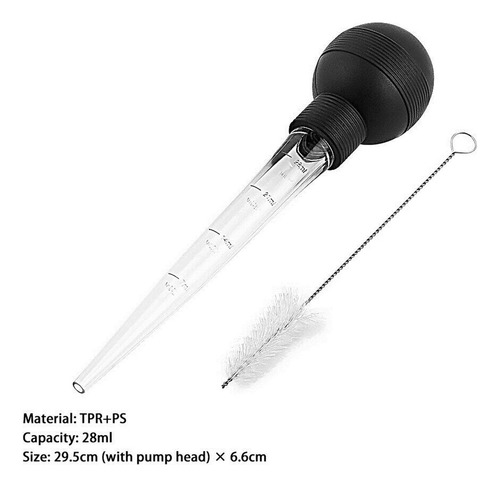 Utensilio De Cocina Meat Baster De 28 Ml Para Asar Pavo, Car