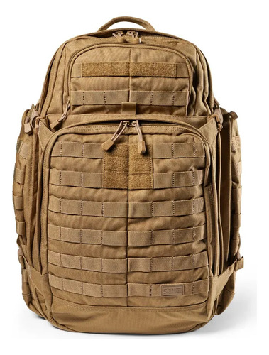 Mochila Tactica Militar 5.11 Rush72 Multi Camo 55 Litros Bac Color Camel Diseño De La Tela Nylon